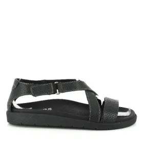 24 Hrs 22920 Black Slingback Sandals