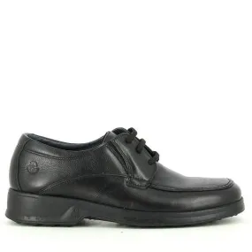 24 Hrs 8507 Black Lace-Up Shoes