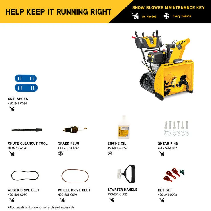 3X 26 in. TRAC Snow Blower - 3X Three-Stage Power