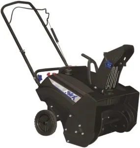 Aavix AGT1420 Single Stage Recoil Start 87cc Gas Snow Blower, Black