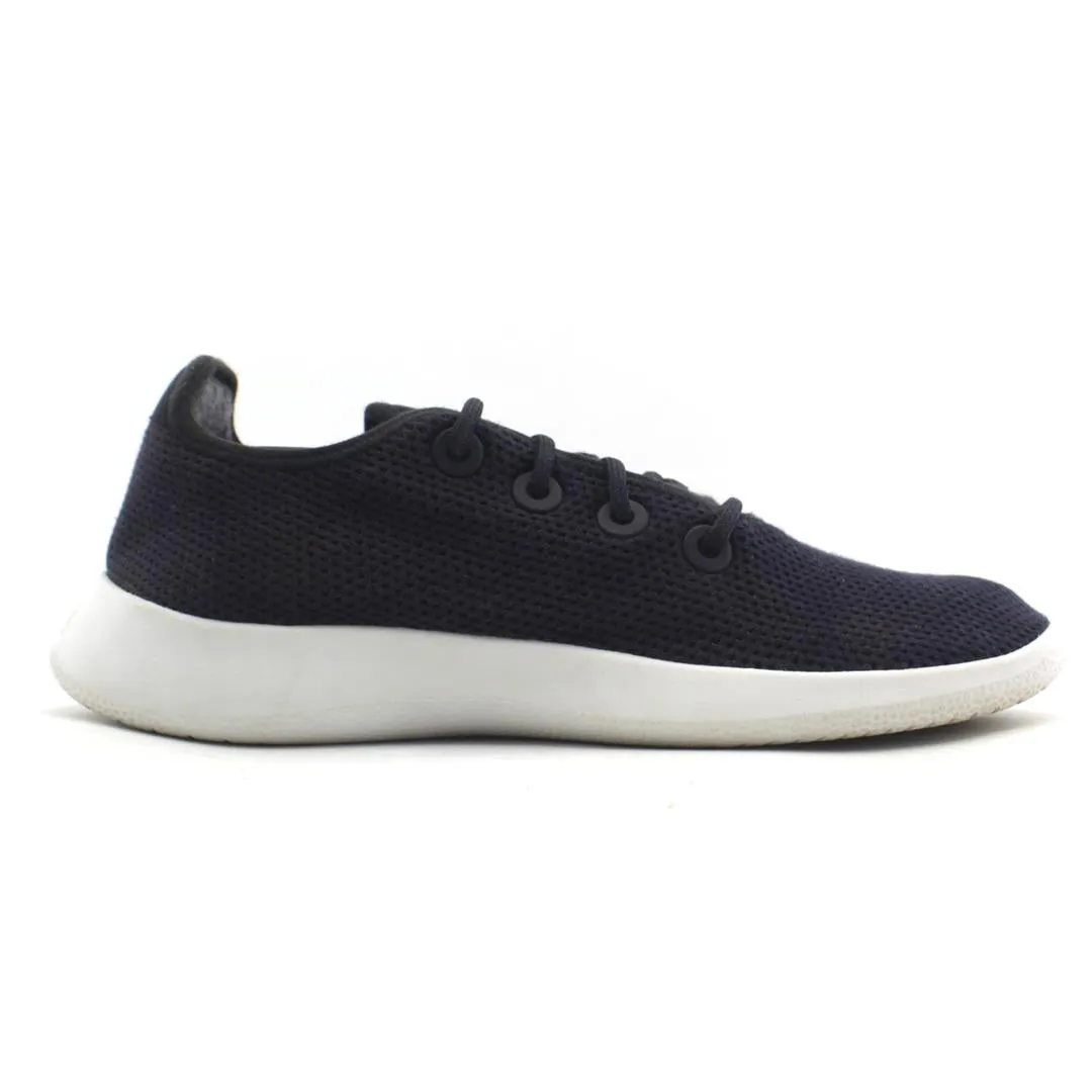 Allbirds Tree Runners - LIMITED EDITION: Dark Black (White Sole) EX