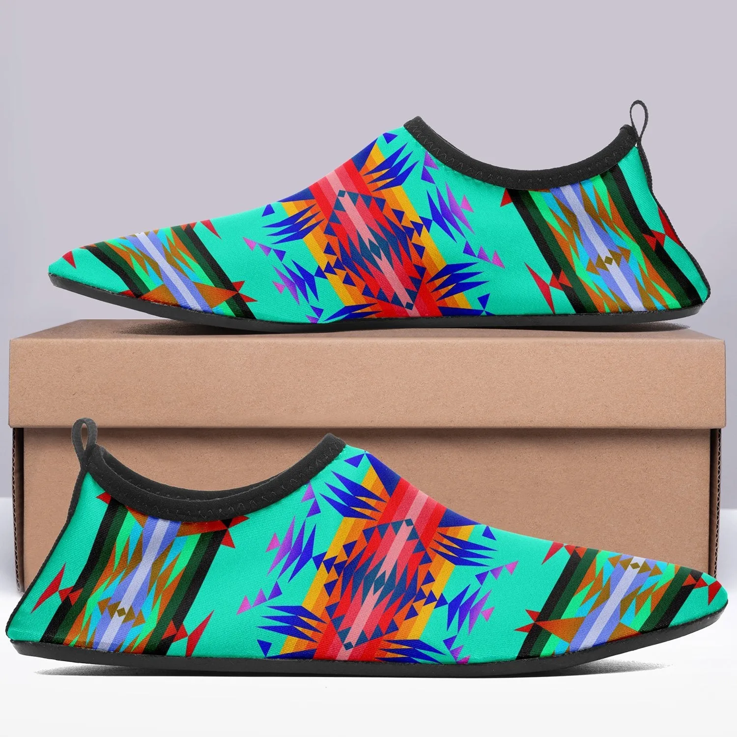 Between the Mountains Spring Sockamoccs Slip On Shoes