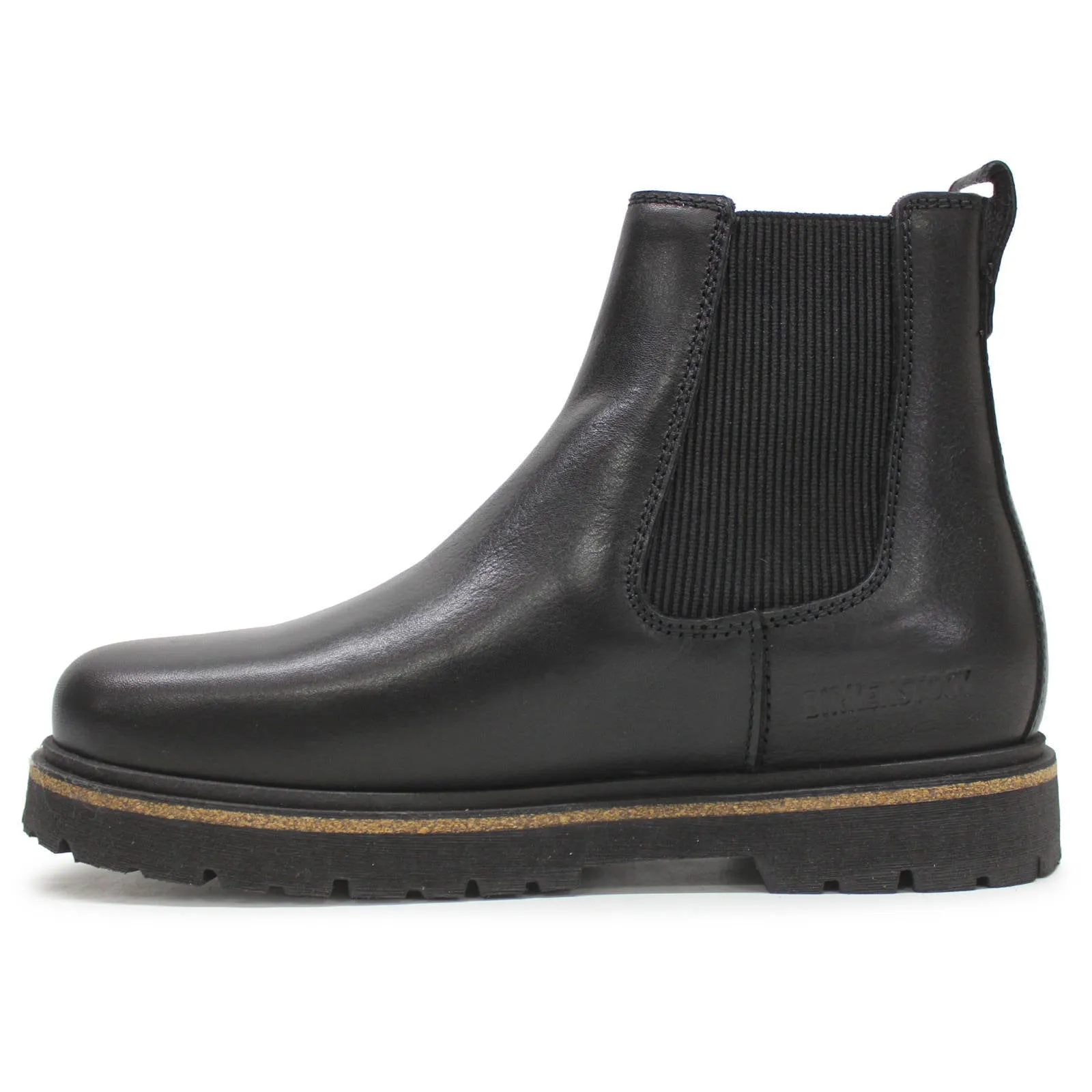 Birkenstock Highwood Slip On Mid Natural Leather Women's Chelsea Boots