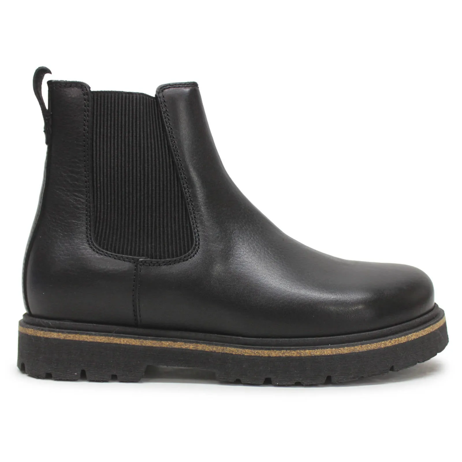 Birkenstock Highwood Slip On Mid Natural Leather Women's Chelsea Boots
