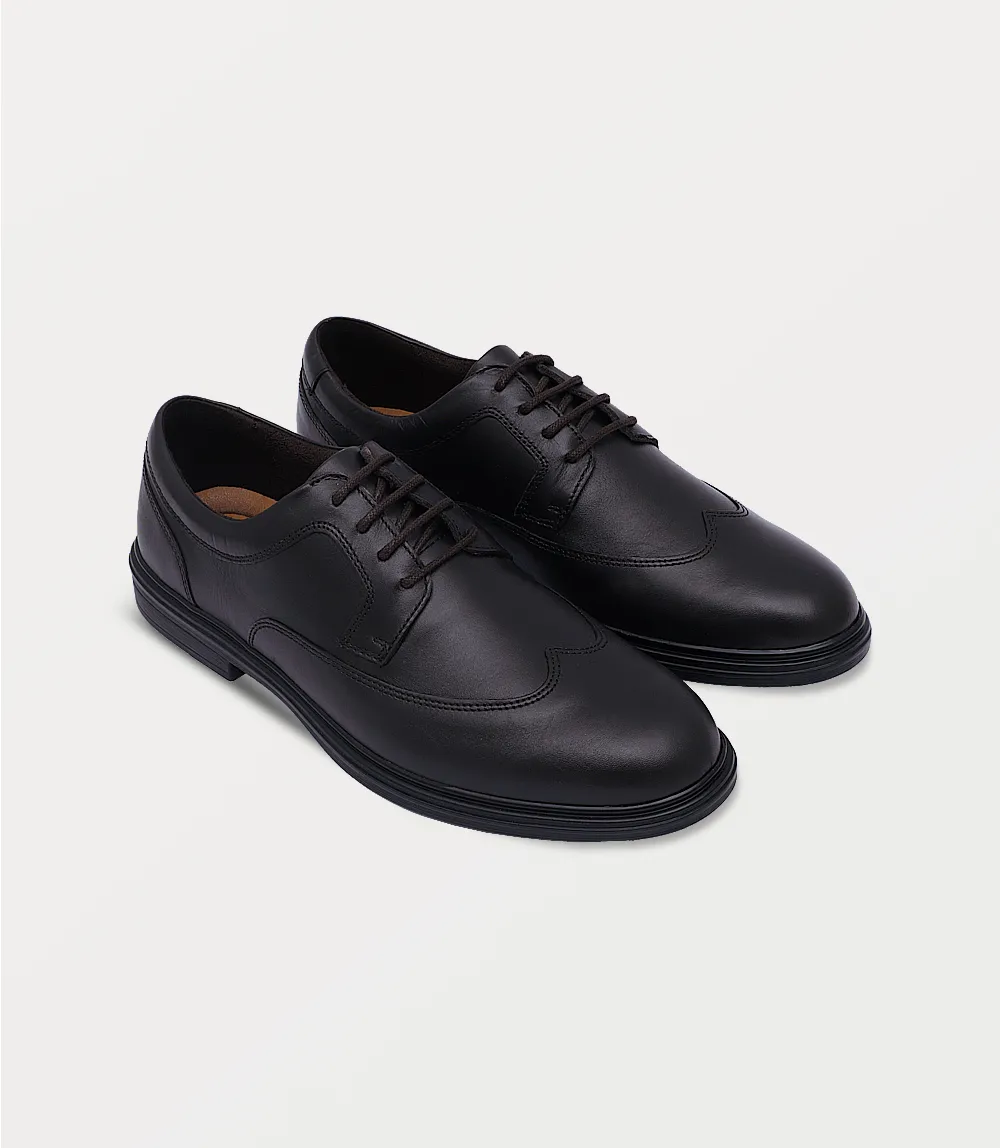 BM6792-BROWN-Men Lace Up