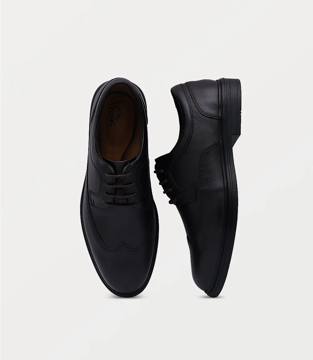 BM6792-BROWN-Men Lace Up
