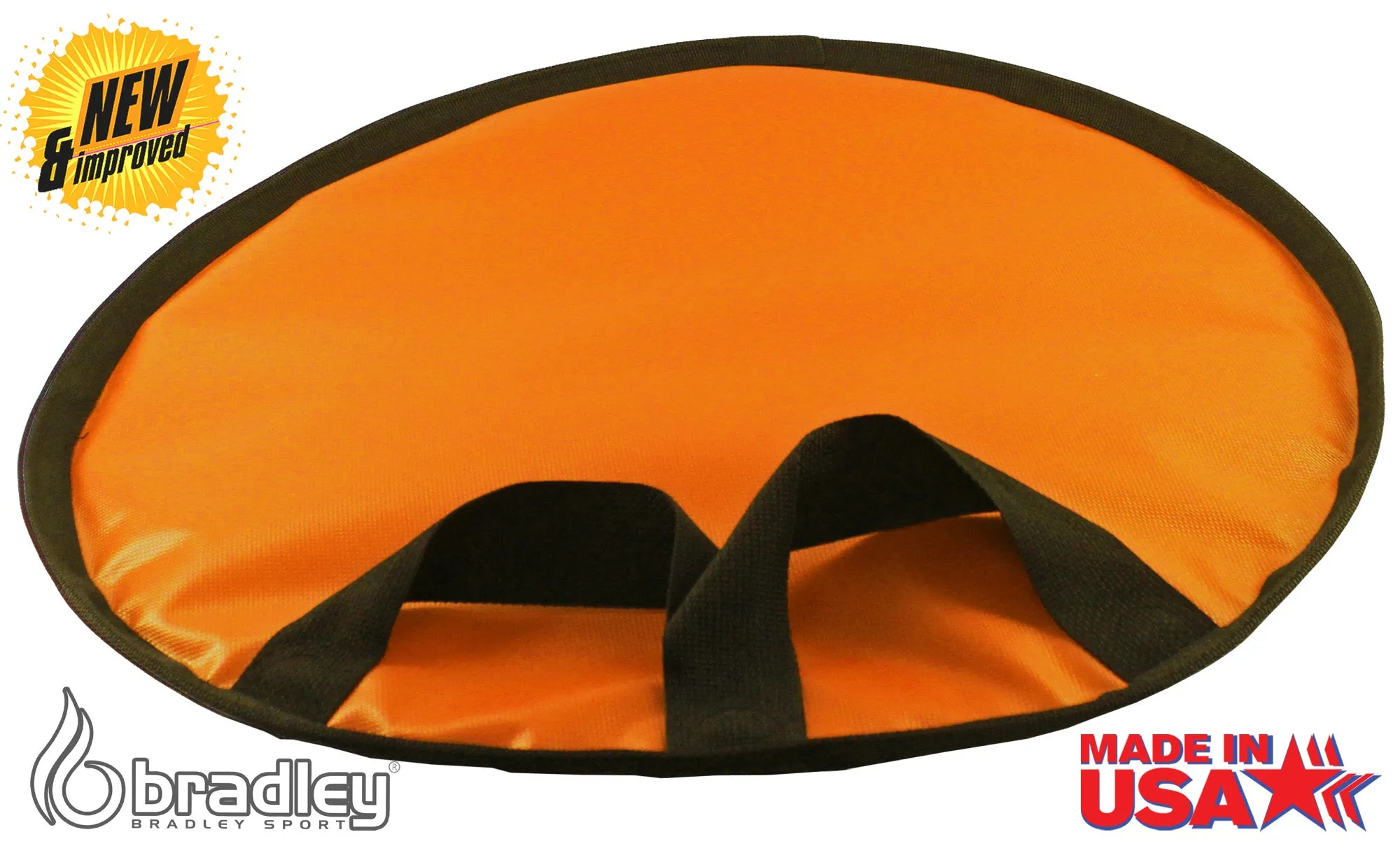 Bradley Flexible Snow Saucer - Lightweight Padded Insert Cushion for Bradley Snow Tubes, Winter Sled, 24" or 36" Size, RapidGlide Technology for Smooth Ride