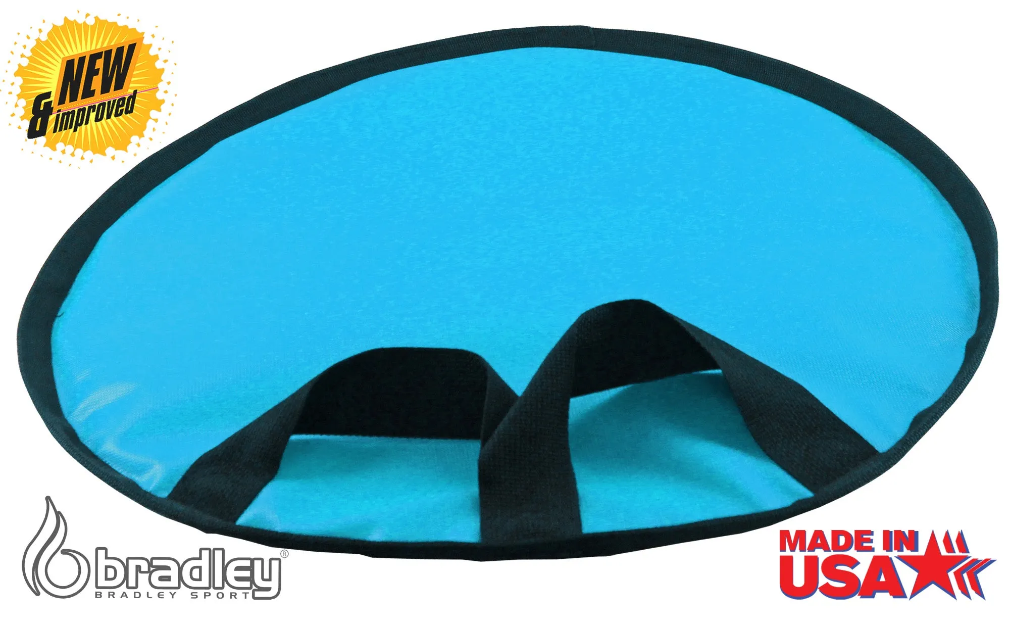 Bradley Flexible Snow Saucer - Lightweight Padded Insert Cushion for Bradley Snow Tubes, Winter Sled, 24" or 36" Size, RapidGlide Technology for Smooth Ride
