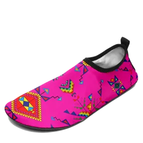 Buffalo Jump Pink Sockamoccs