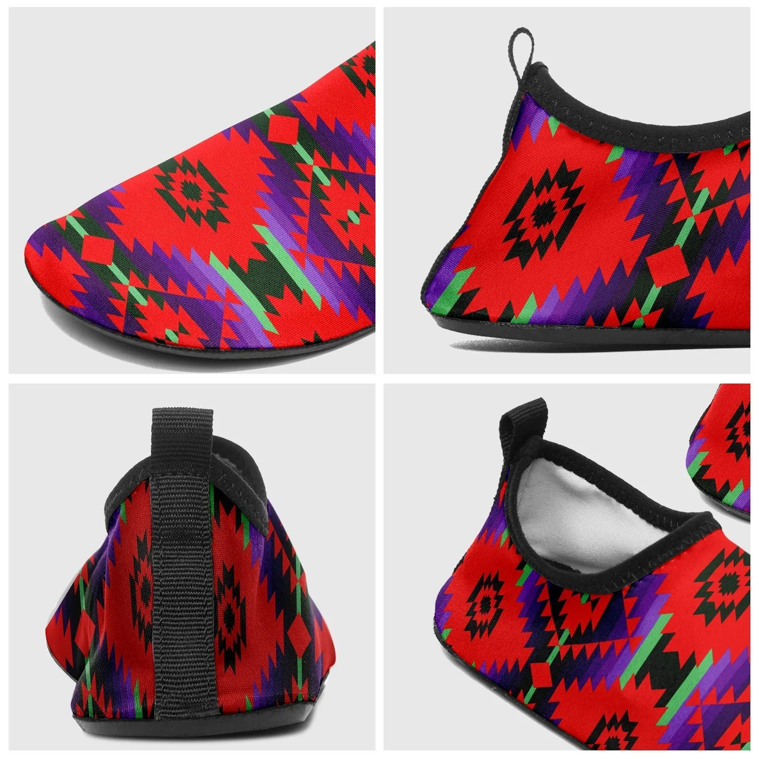 Cree Confederacy Chicken Dance Sockamoccs Slip On Shoes