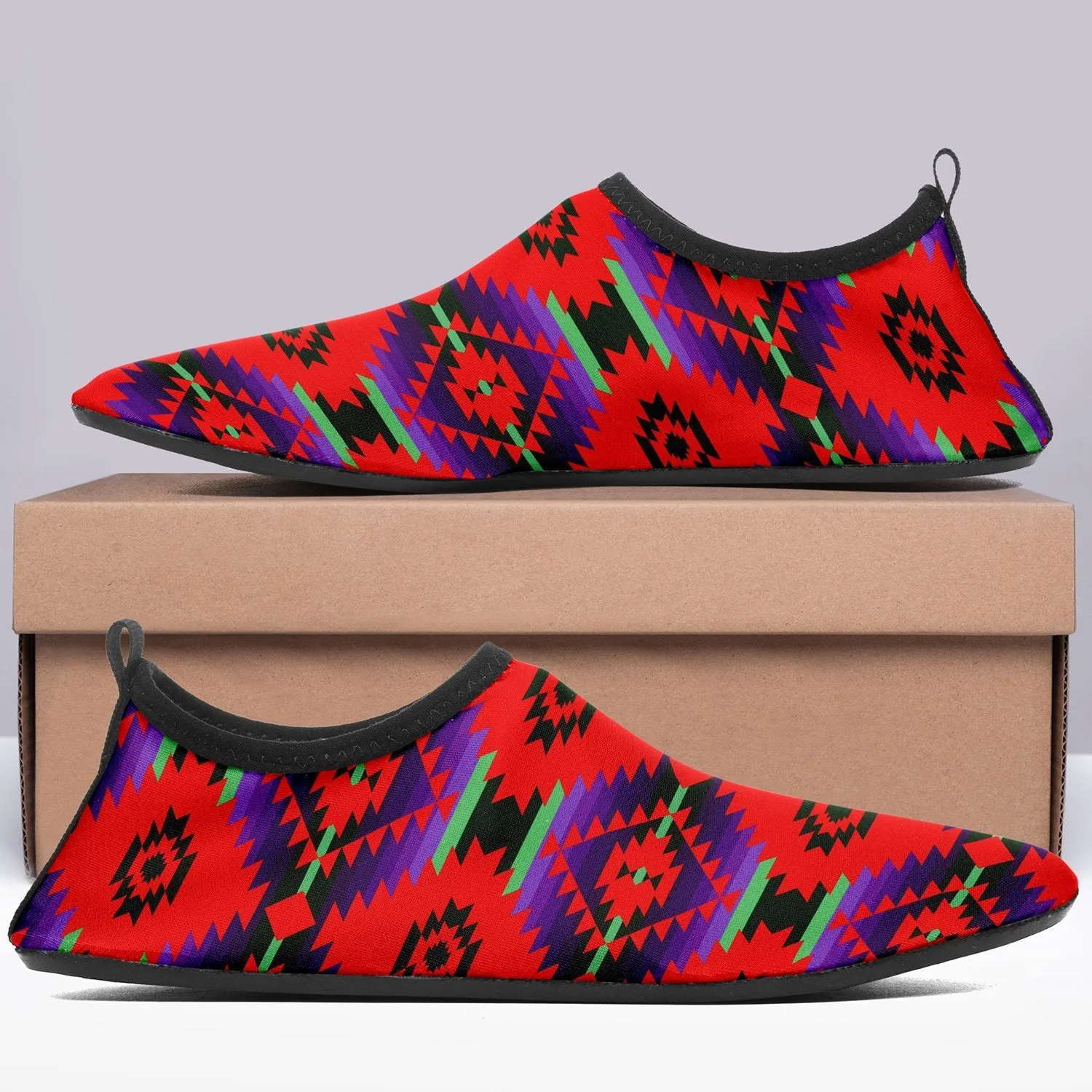 Cree Confederacy Chicken Dance Sockamoccs Slip On Shoes