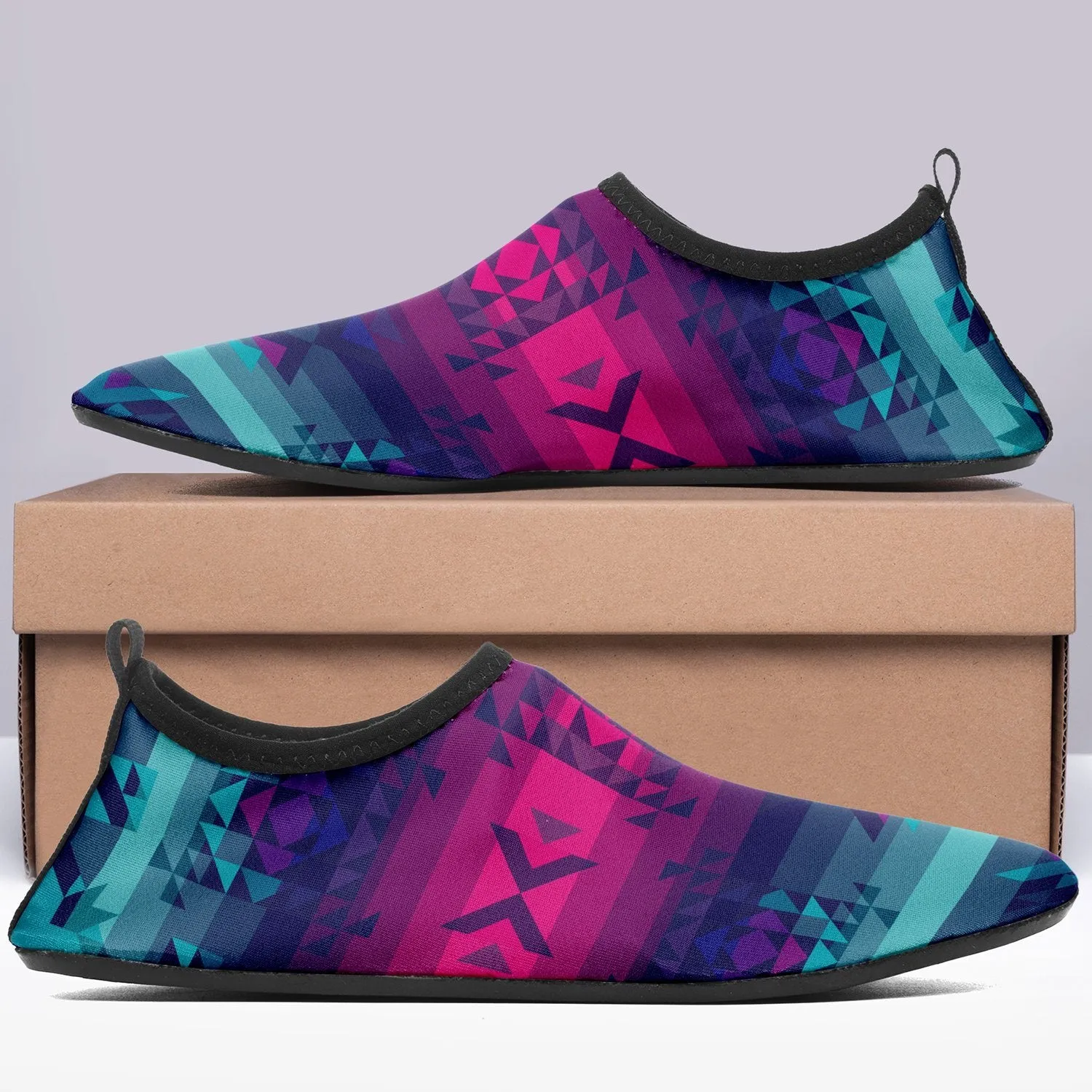 Dimensional Brightburn Kid's Sockamoccs Slip On Shoes