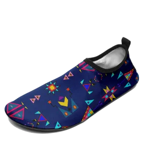 Enemy Territory Midnight Kid's Sockamoccs Slip On Shoes