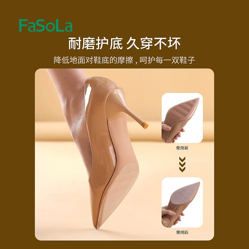 FaSoLa Anti-Wear Shoe Sole Stickers - 3 Pairs