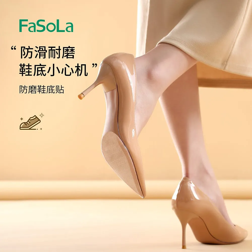 FaSoLa Anti-Wear Shoe Sole Stickers - 3 Pairs