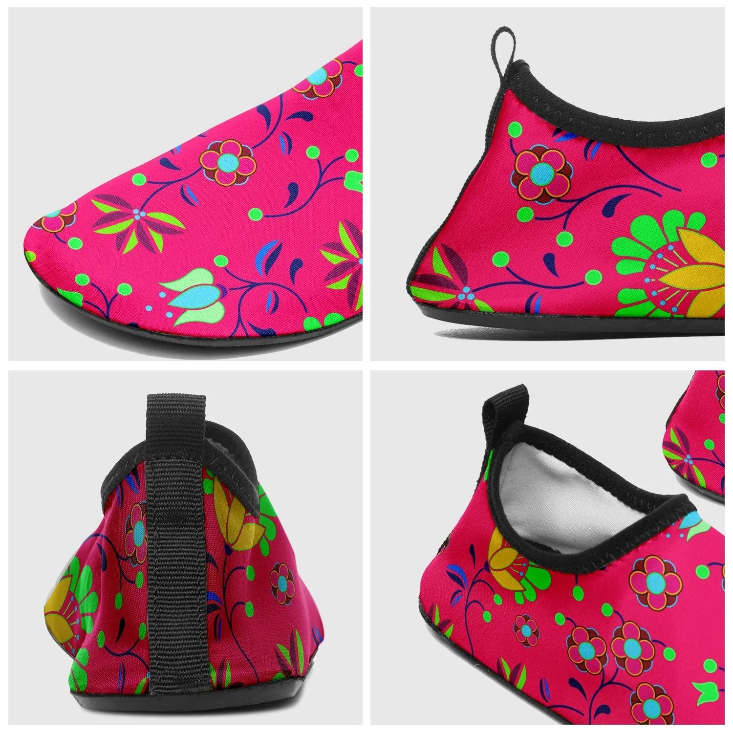 Fleur Indigine Rouge Sockamoccs Kid's Sockamoccs Slip On Shoes