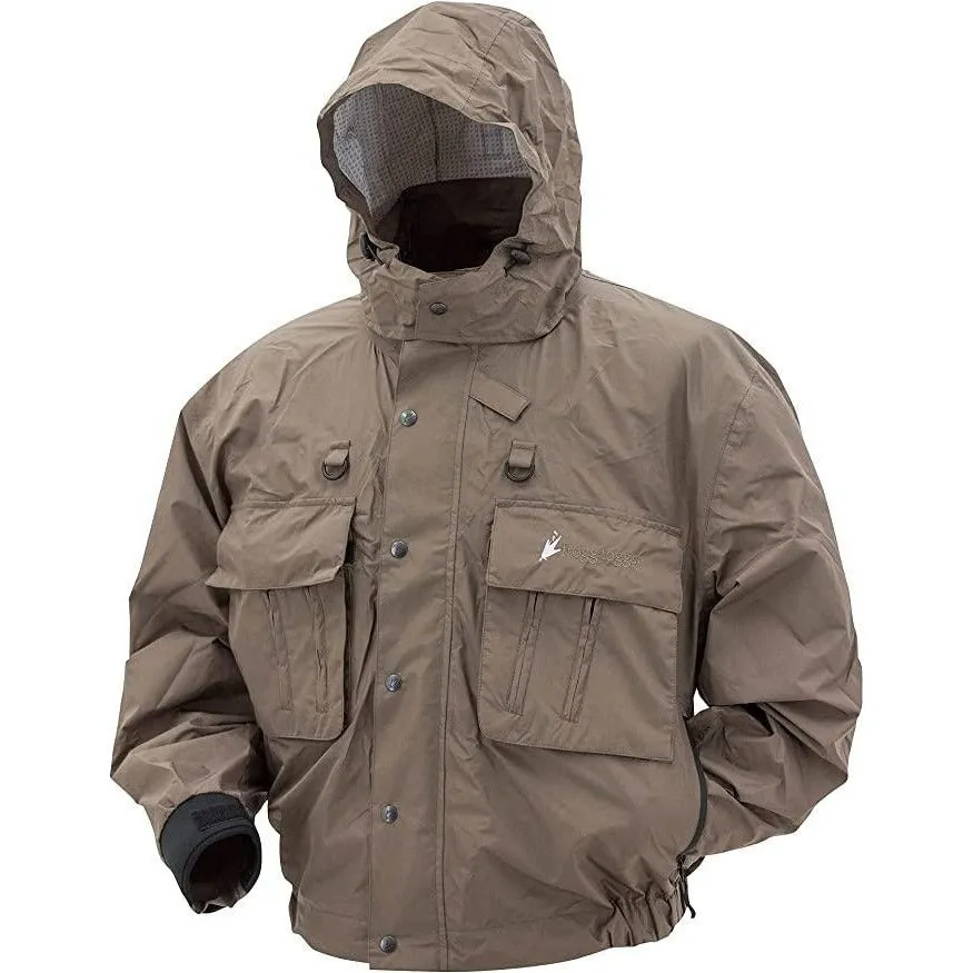 Frogg Toggs Java Hellbender Wading Jacket for Men Stone