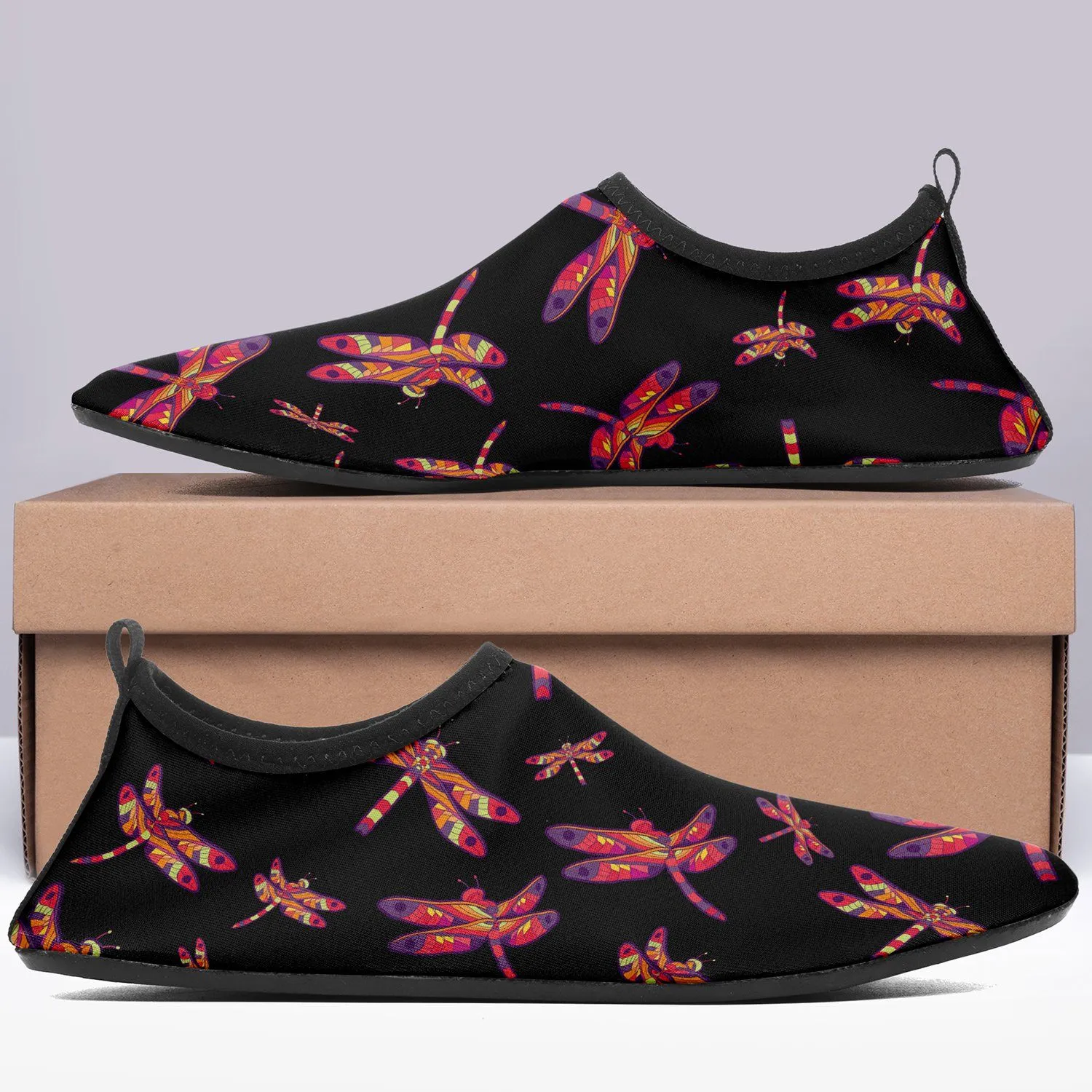Gathering Noir Sockamoccs Slip On Shoes