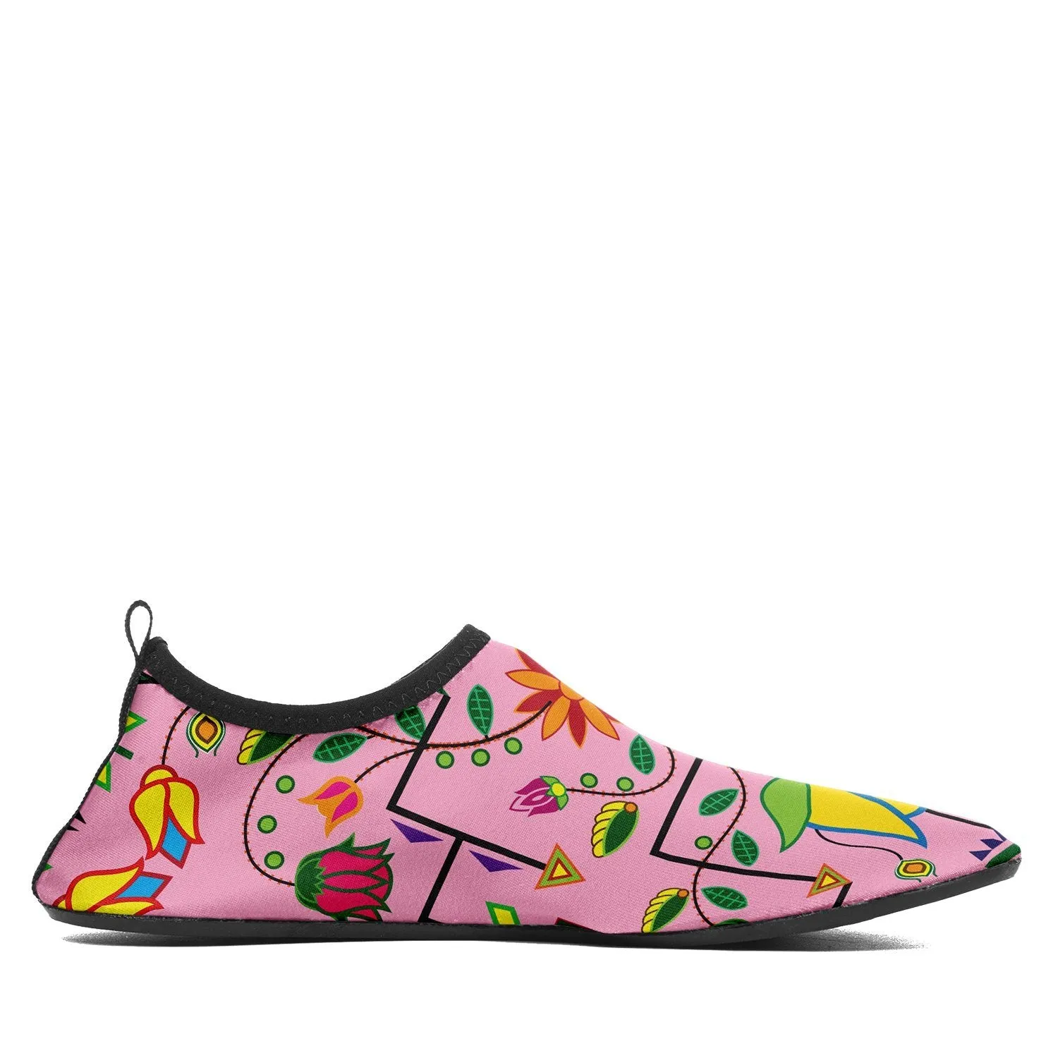 Geometric Floral Summer Sunset Sockamoccs Slip On Shoes