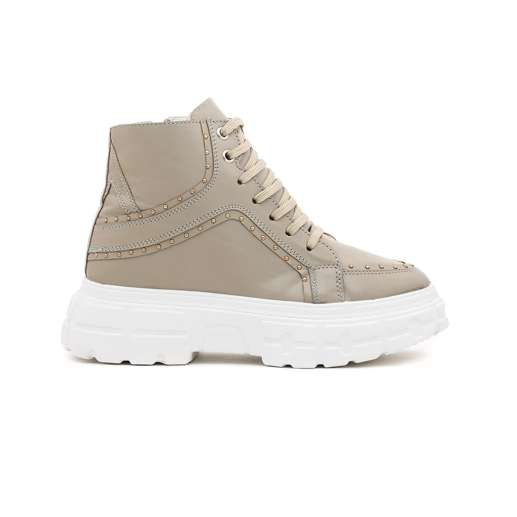 Grey High Ankle Sneakers AT7188