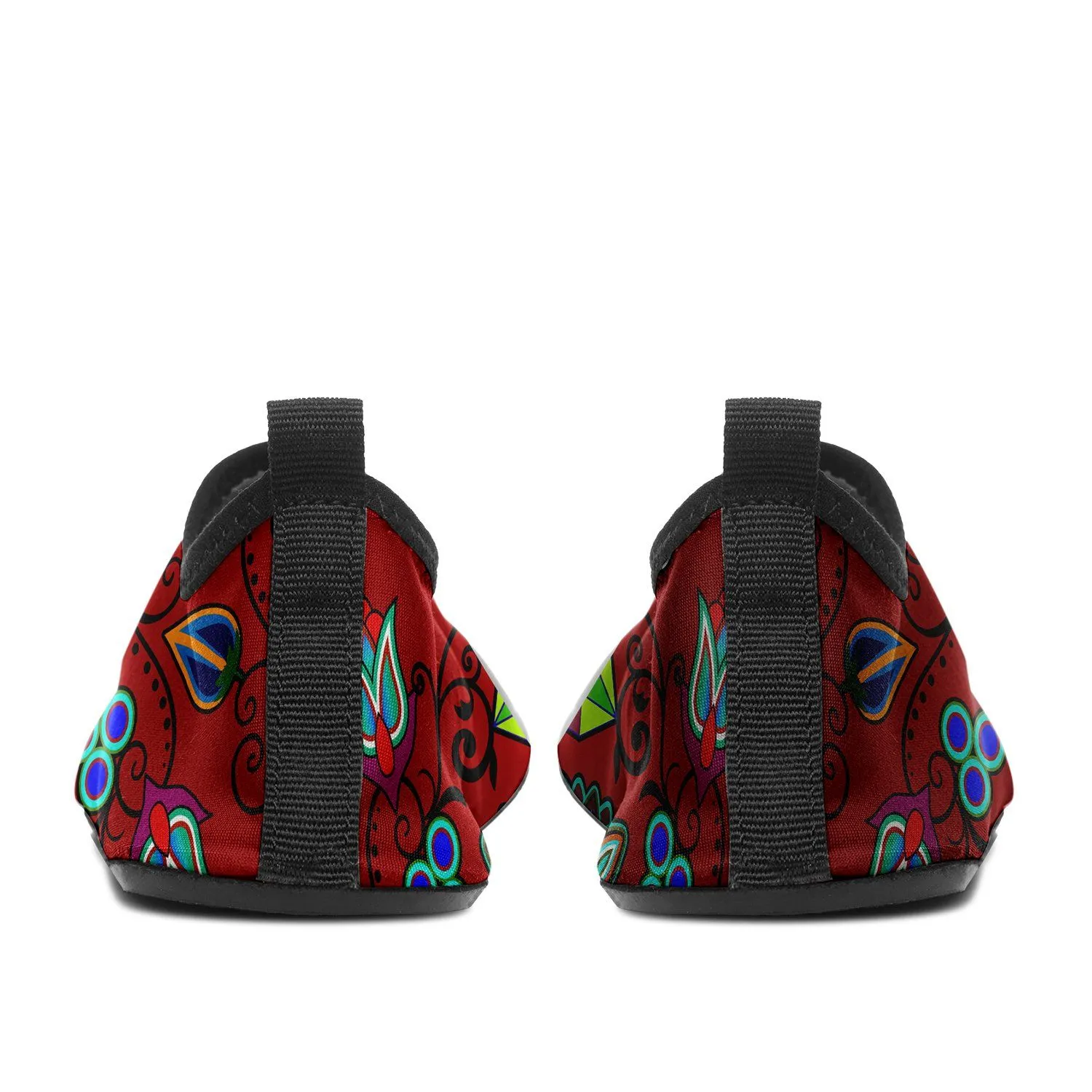 Indigenous Paisley Dahlia Sockamoccs Slip On Shoes