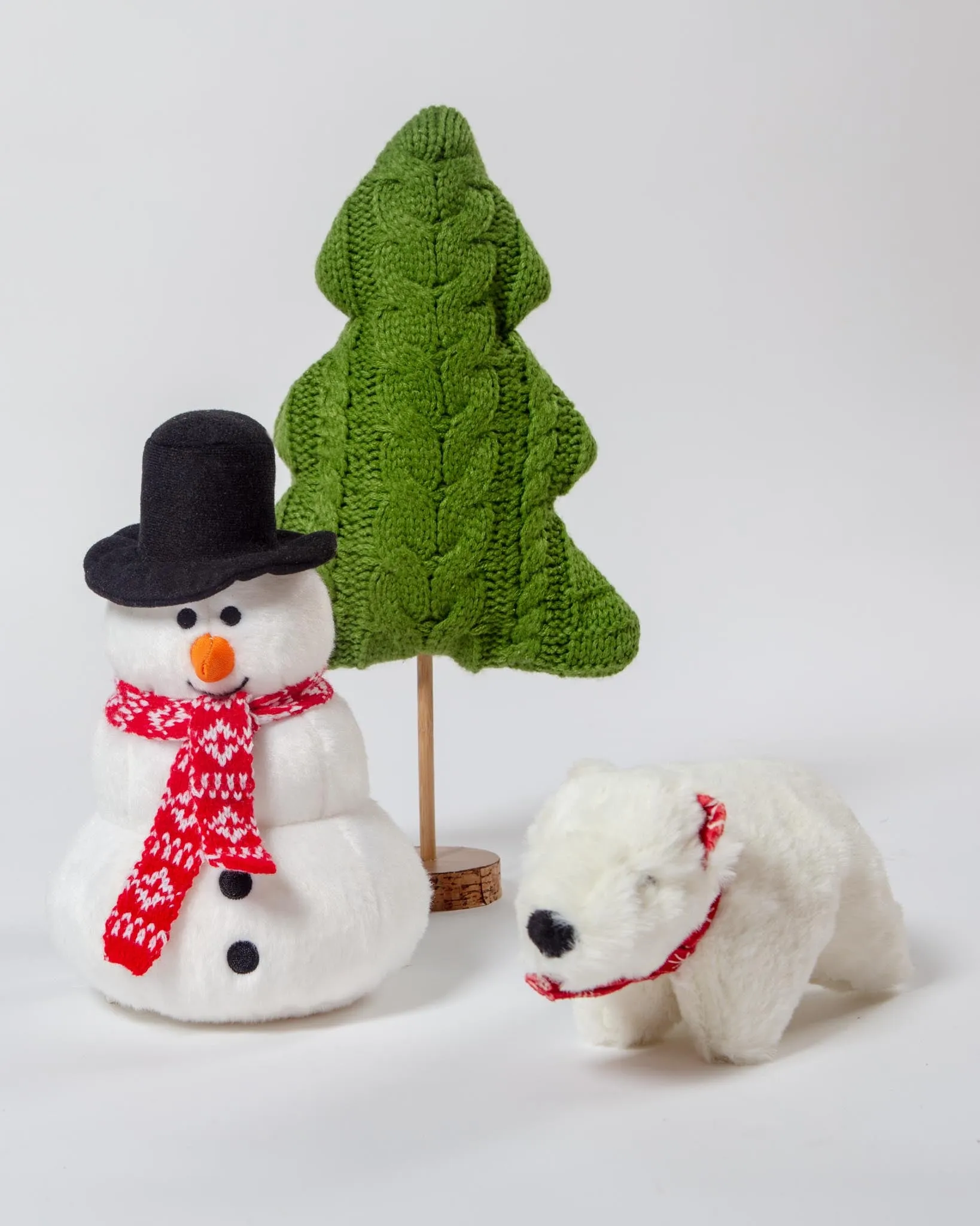 Jack Snowman Plush Dog Toy