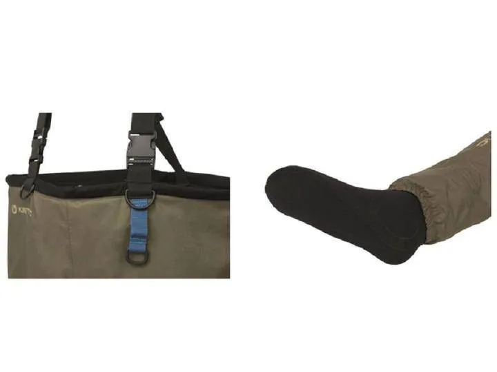 Kinetic | Chest Wader | Classic Gaiter | Stocking-Foot | Olive