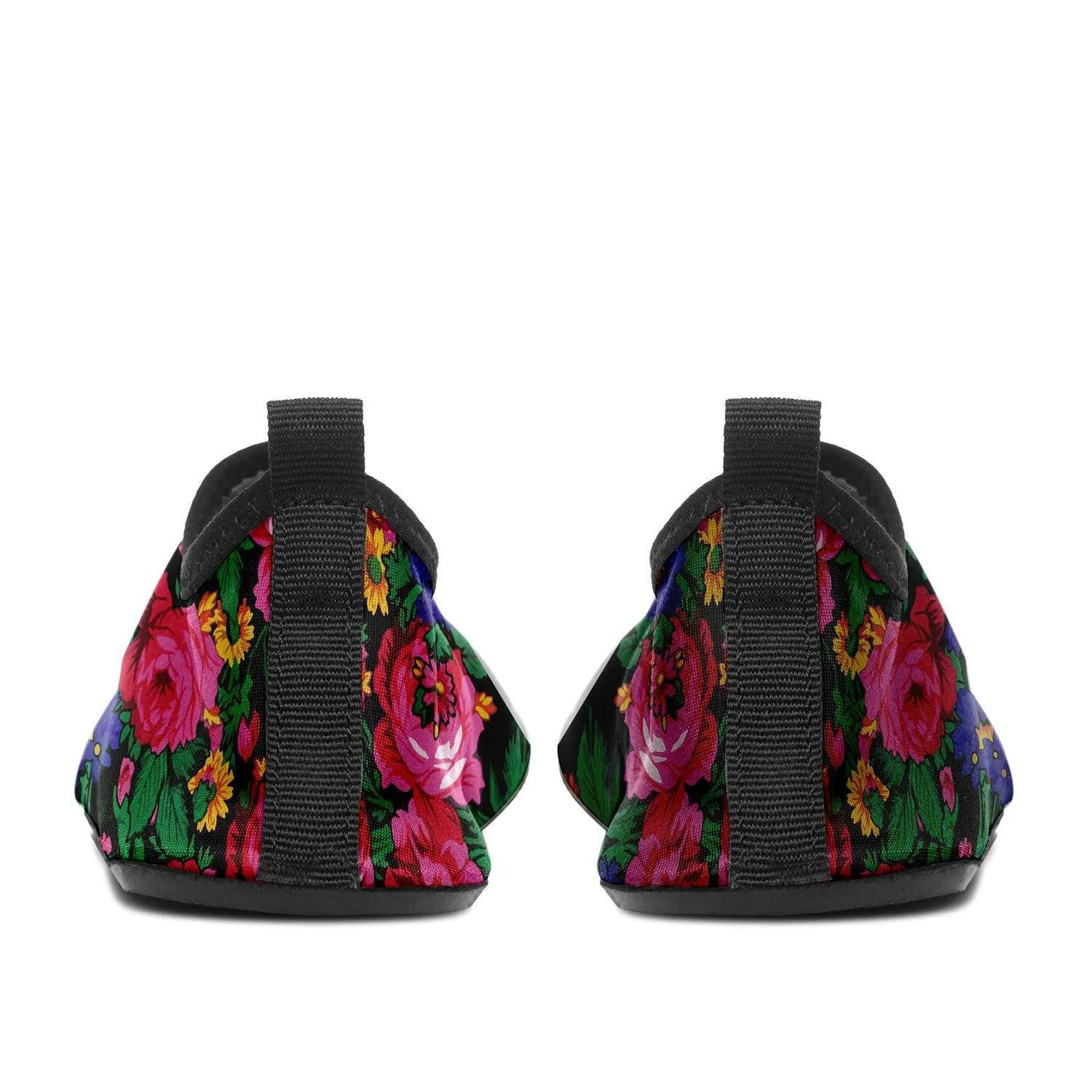 Kokum's Revenge Black Sockamoccs Kid's Sockamoccs Slip On Shoes