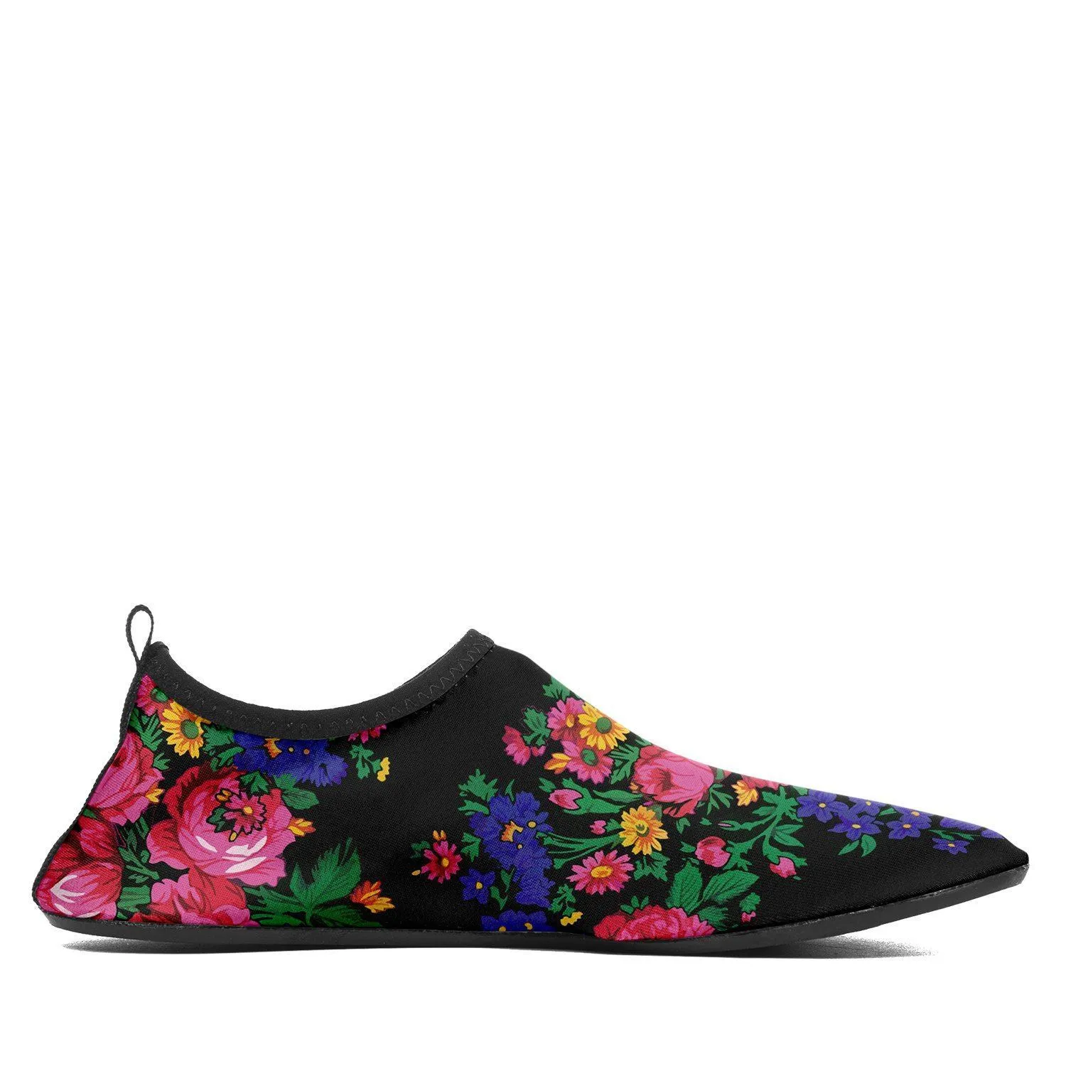 Kokum's Revenge Black Sockamoccs Kid's Sockamoccs Slip On Shoes