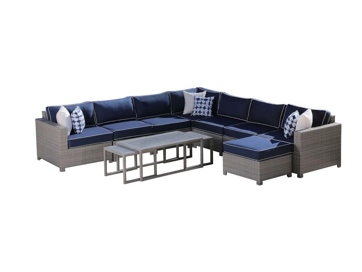 Monaco 11-pc Modular Sectional Cover Set