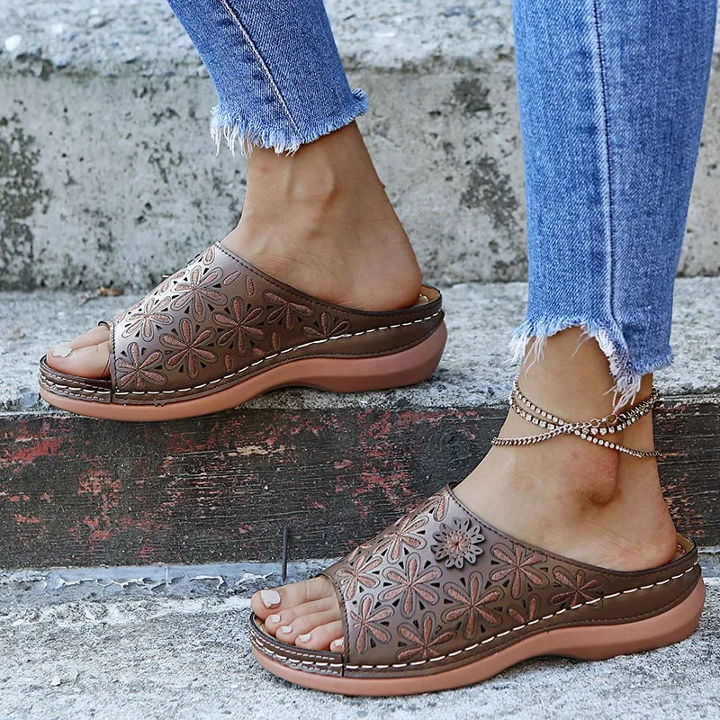 Nemfa Flat Sandals for Women