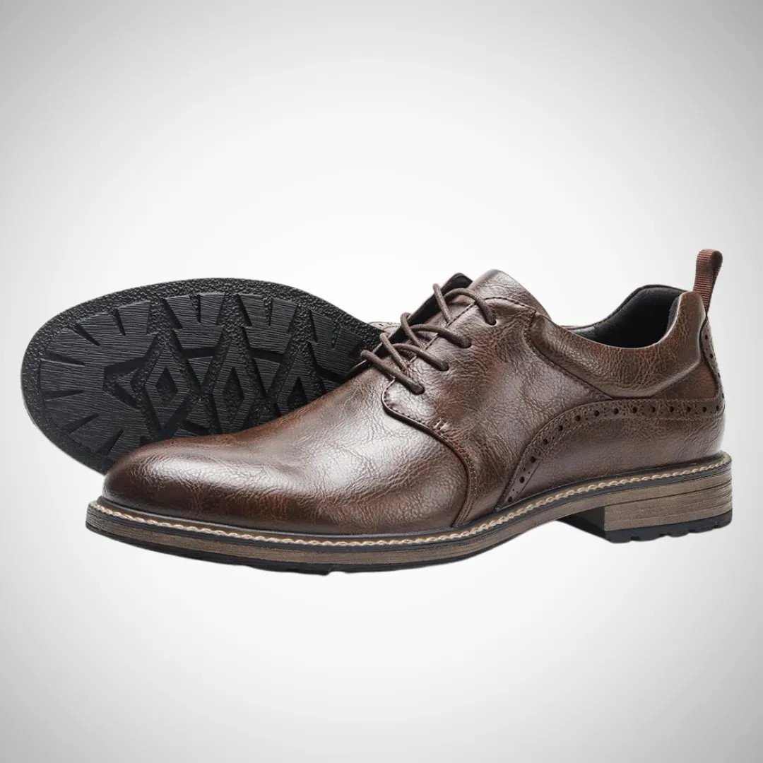 Nikodemus Vegan Leather Lace-Up Shoes