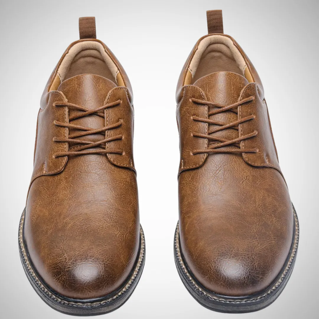 Nikodemus Vegan Leather Lace-Up Shoes