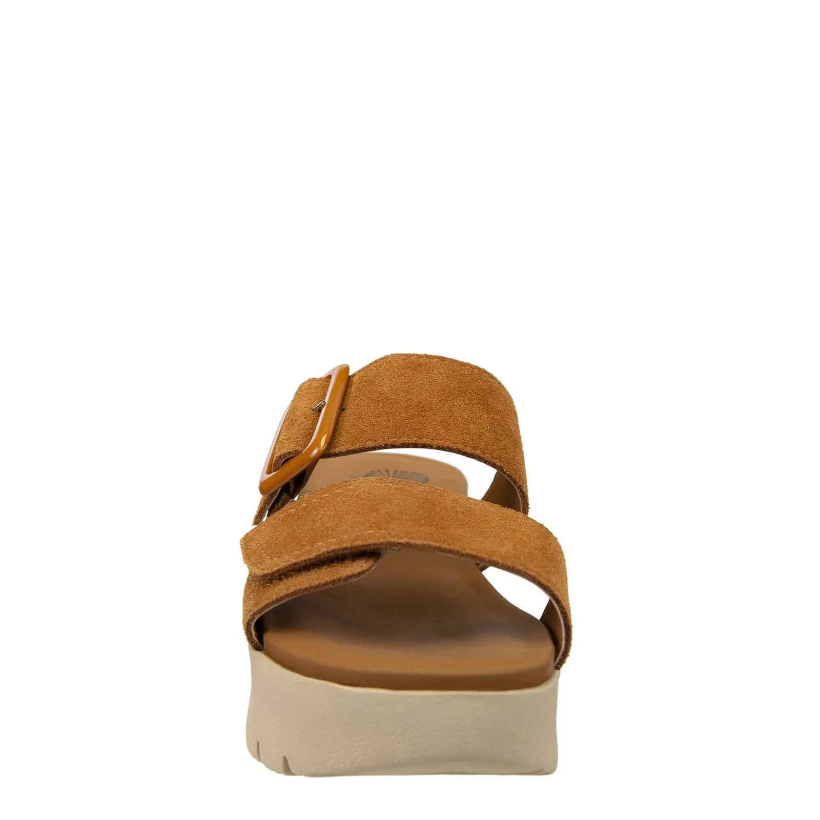 OTBT: CAMEO in BROWN Platform Sandals