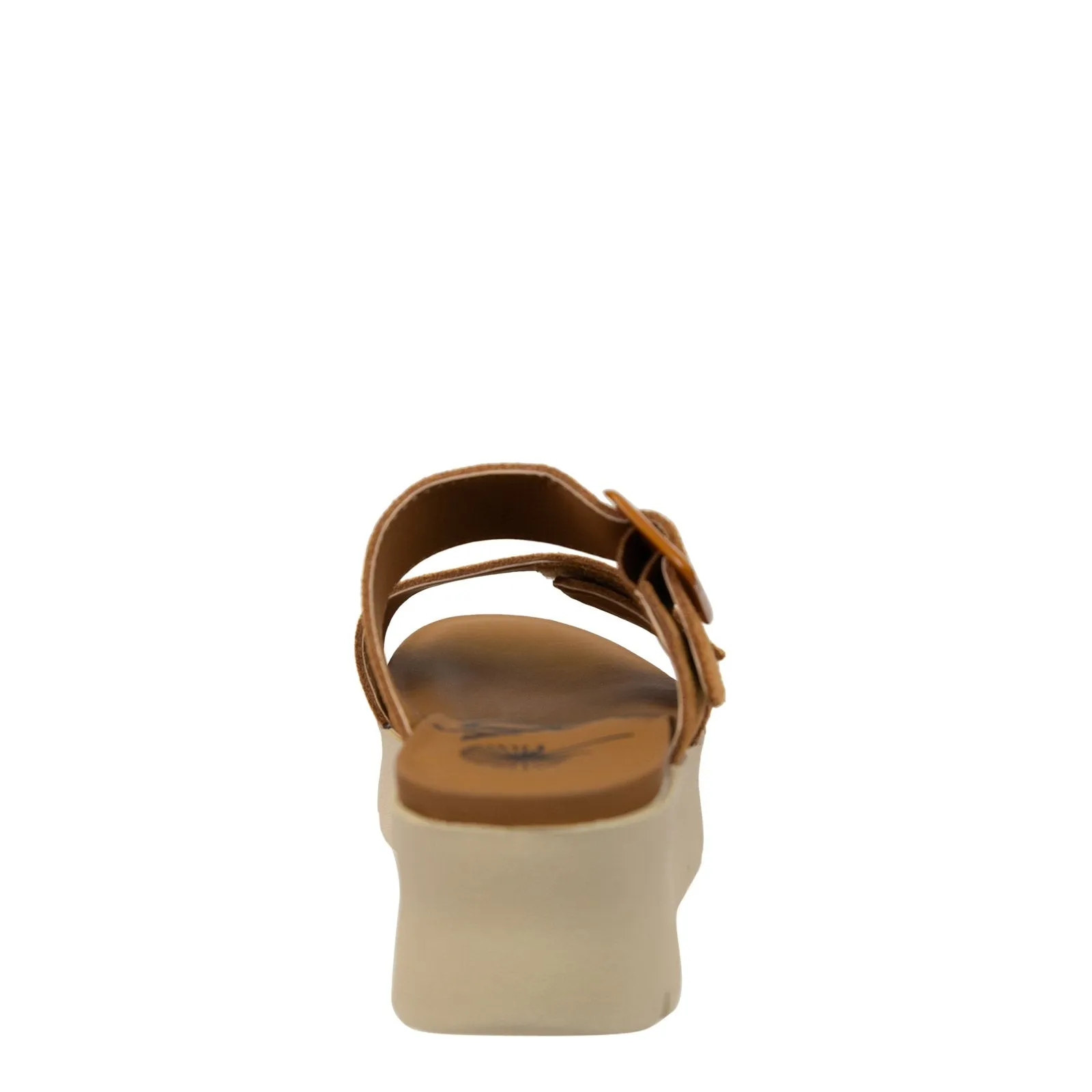 OTBT: CAMEO in BROWN Platform Sandals