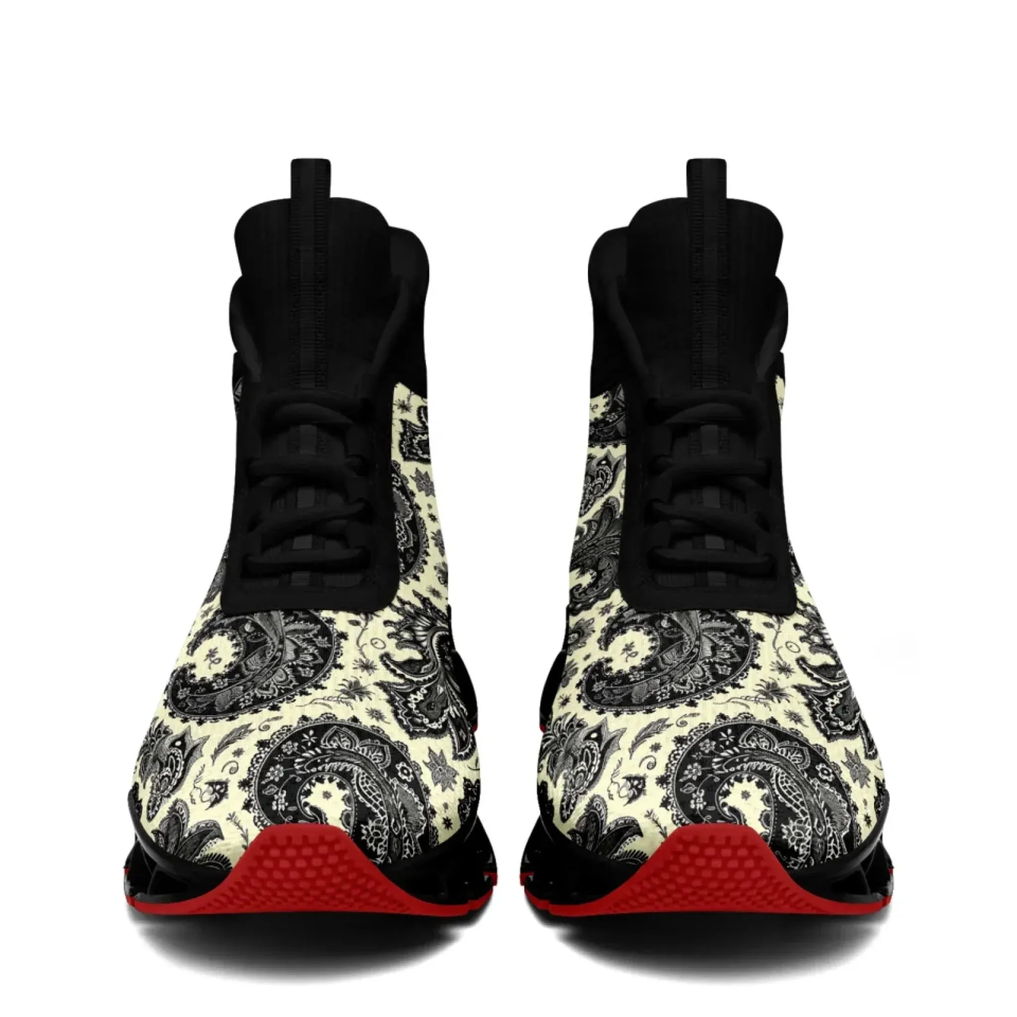 Personalized Gothic Skull Sneakers, Custom Dark Fashion Shoes, Unisex Walking Shoes