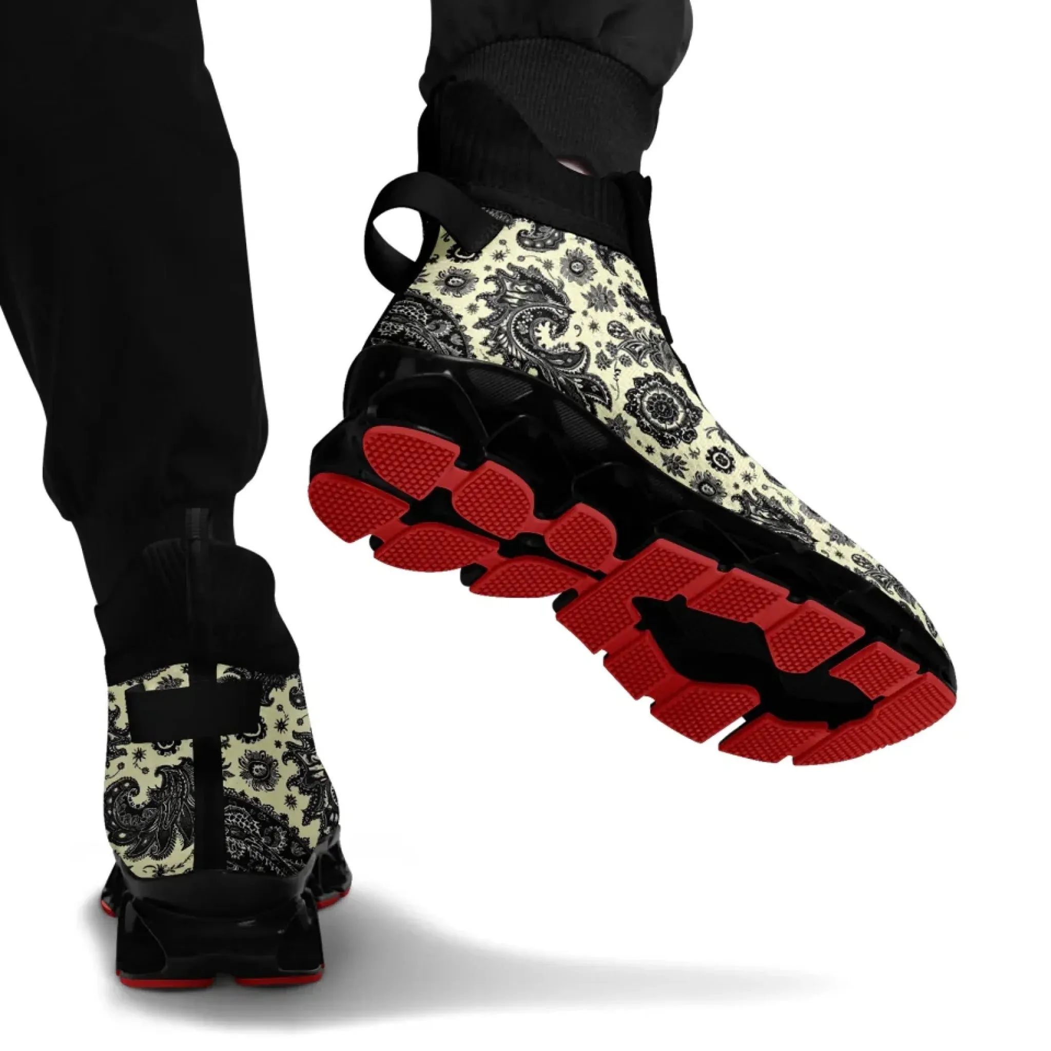 Personalized Gothic Skull Sneakers, Custom Dark Fashion Shoes, Unisex Walking Shoes