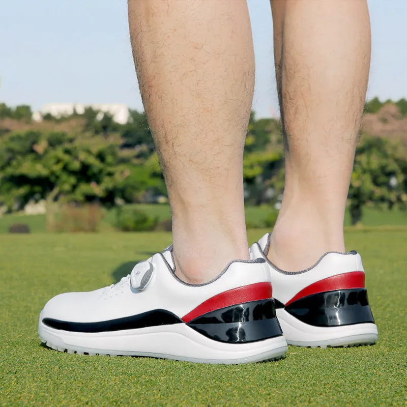 PGM XZ259 men synthetic leather golf shoes professional spike less golf shoe