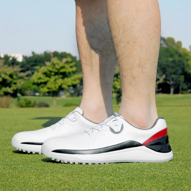 PGM XZ259 men synthetic leather golf shoes professional spike less golf shoe