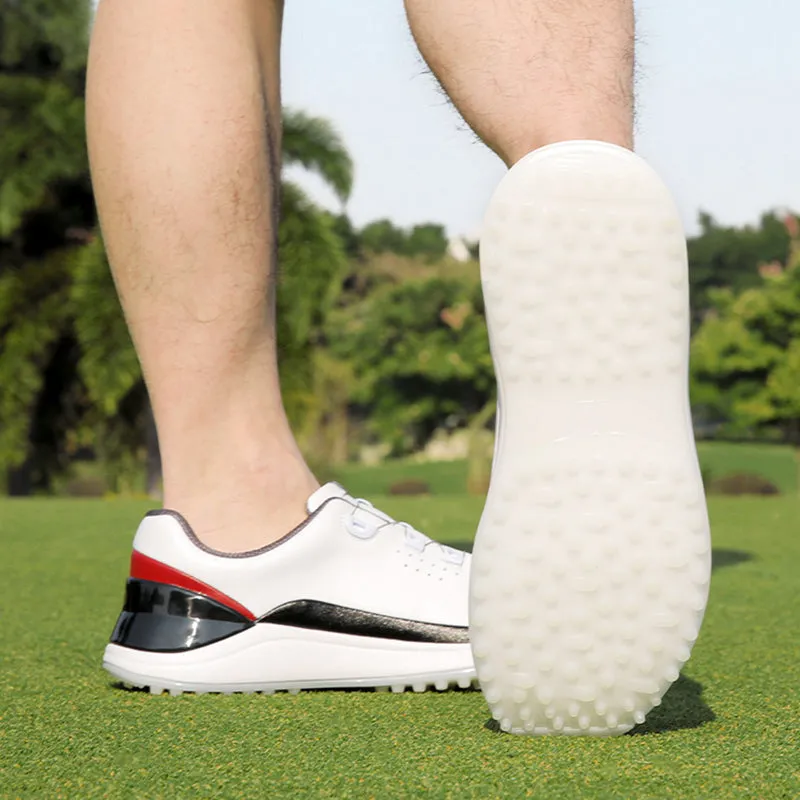 PGM XZ259 men synthetic leather golf shoes professional spike less golf shoe