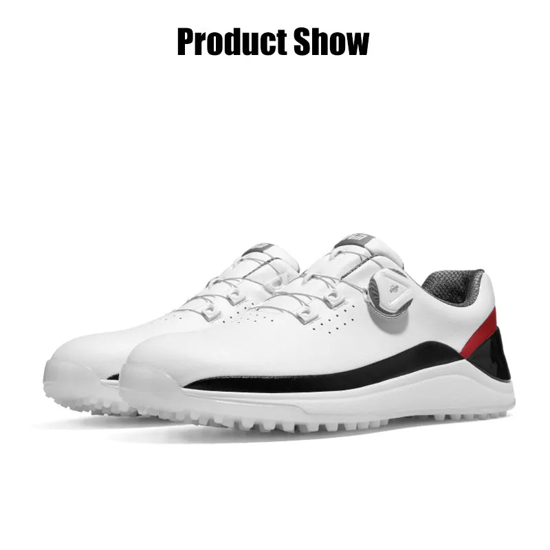 PGM XZ259 men synthetic leather golf shoes professional spike less golf shoe