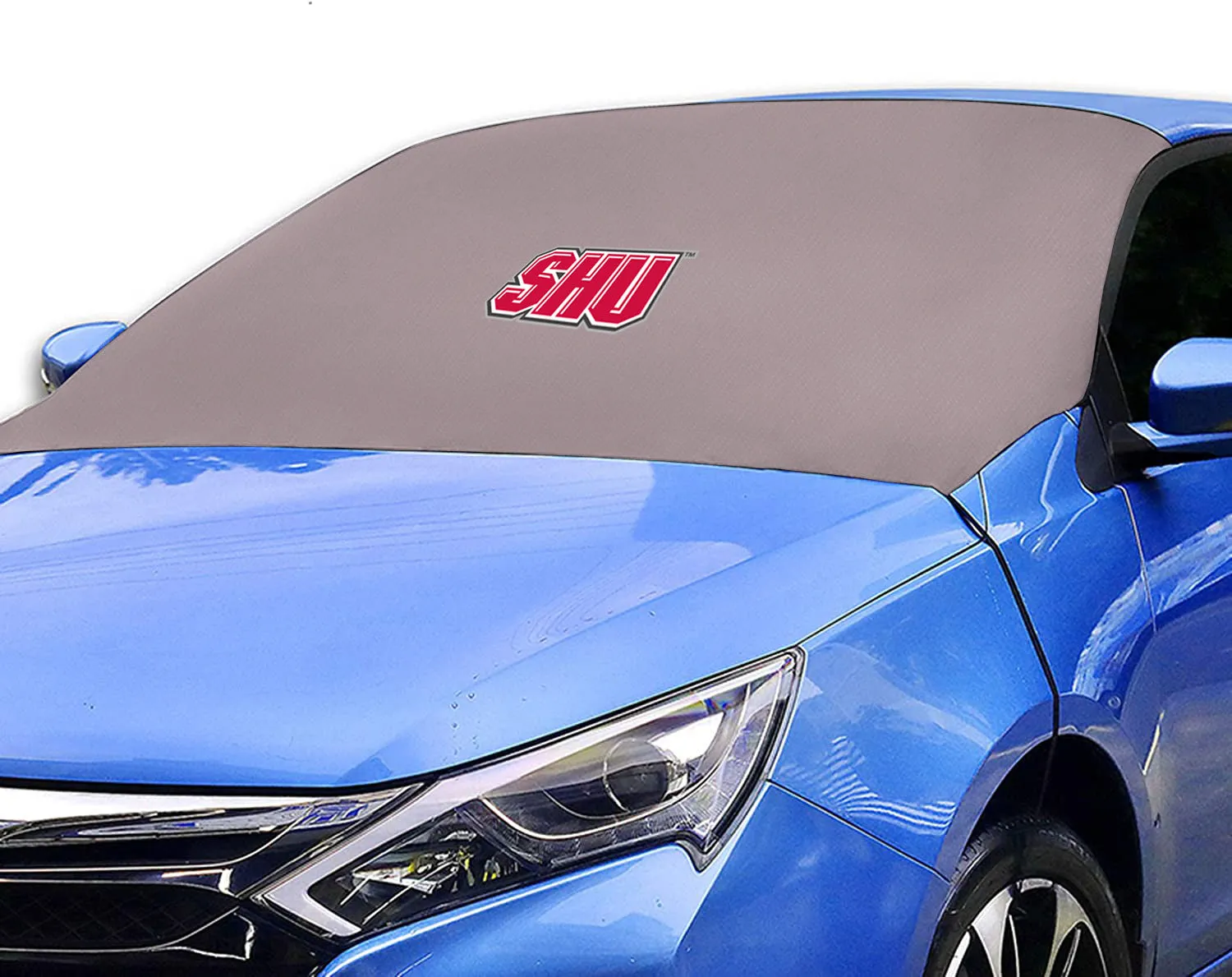 Sacred Heart Pioneers NCAA Car SUV Front Windshield Sun Snow Cover