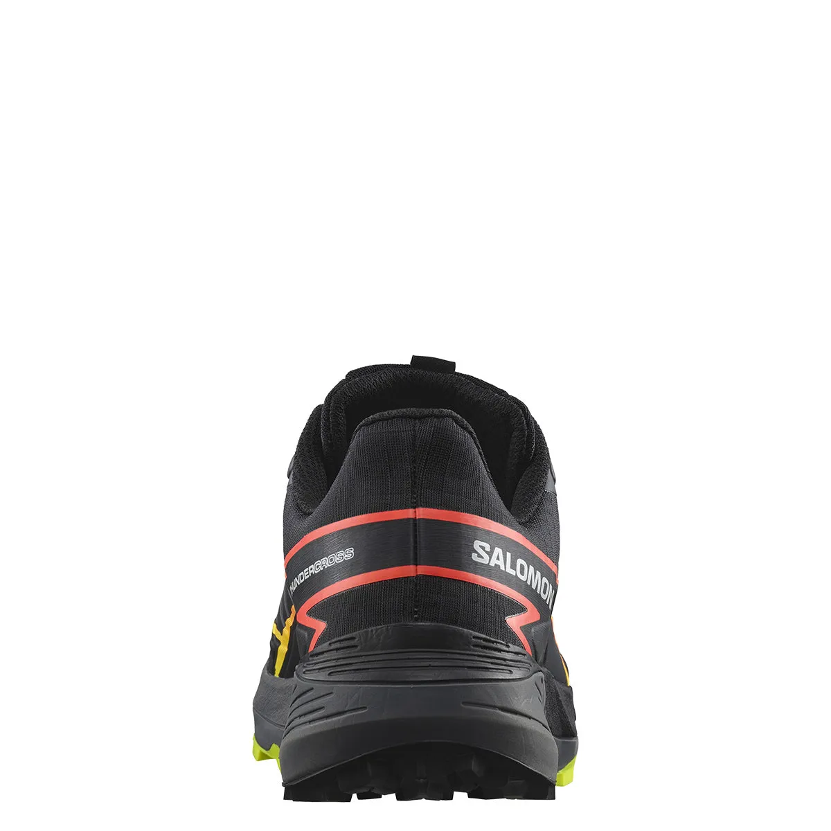 Salomon - Scarpe da trail running Thundercross Black Quiet Shade Fiery Coral - L47295400 - BLACK/QUIET/SHADE/FIERY/CORAL