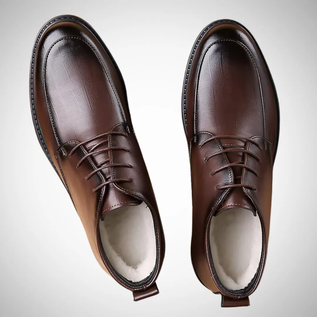 Sandor Non-Slip Vegan Leather Lace-Up Shoes