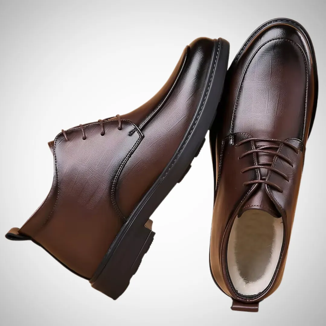 Sandor Non-Slip Vegan Leather Lace-Up Shoes