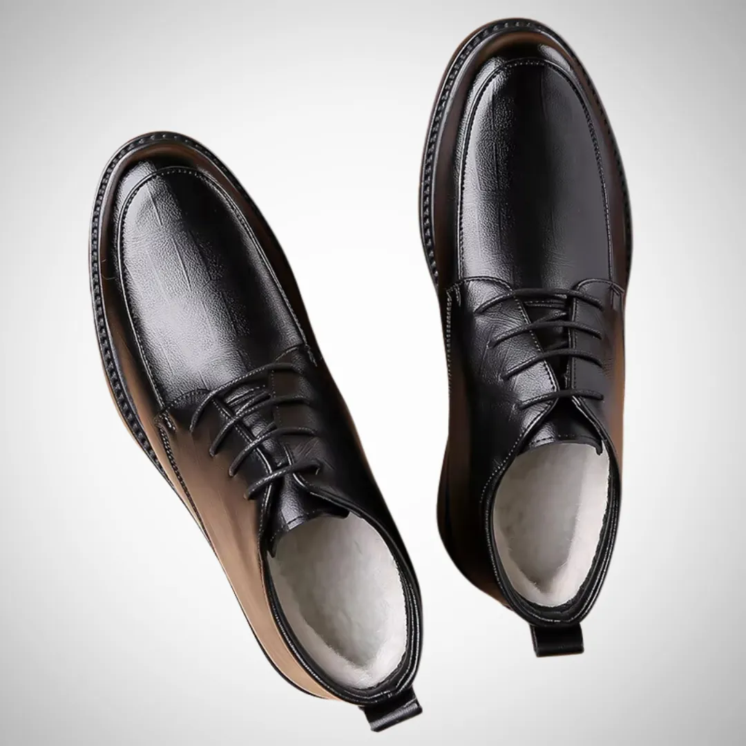 Sandor Non-Slip Vegan Leather Lace-Up Shoes