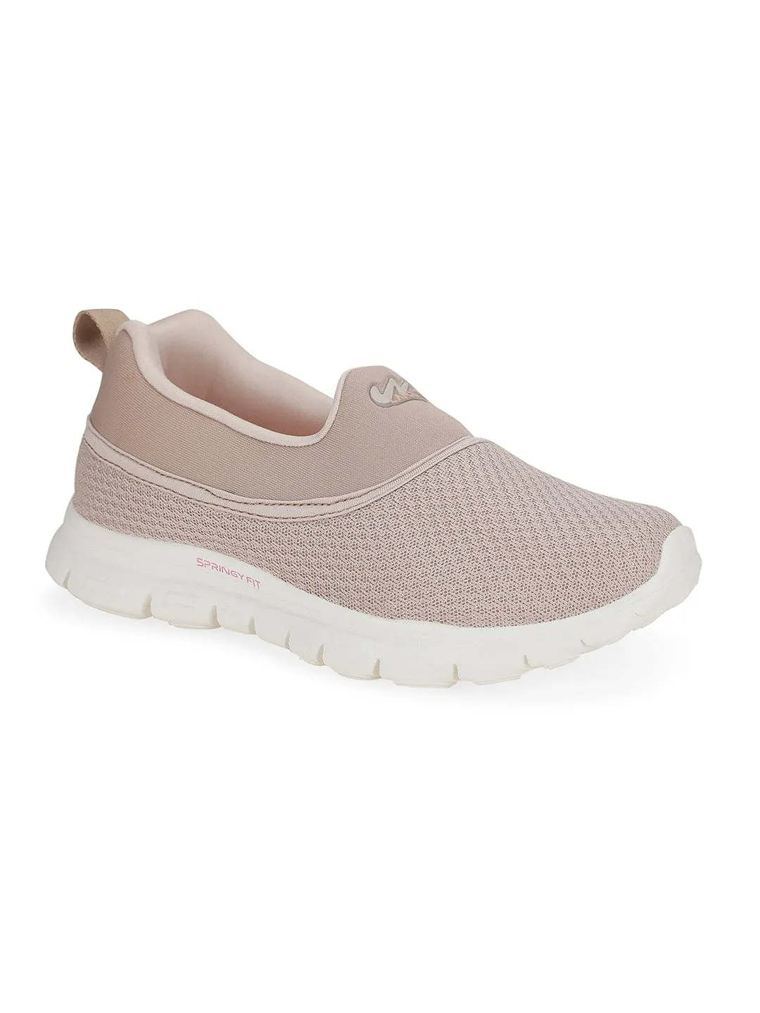 SILICO Beige Women's Walking Shoes