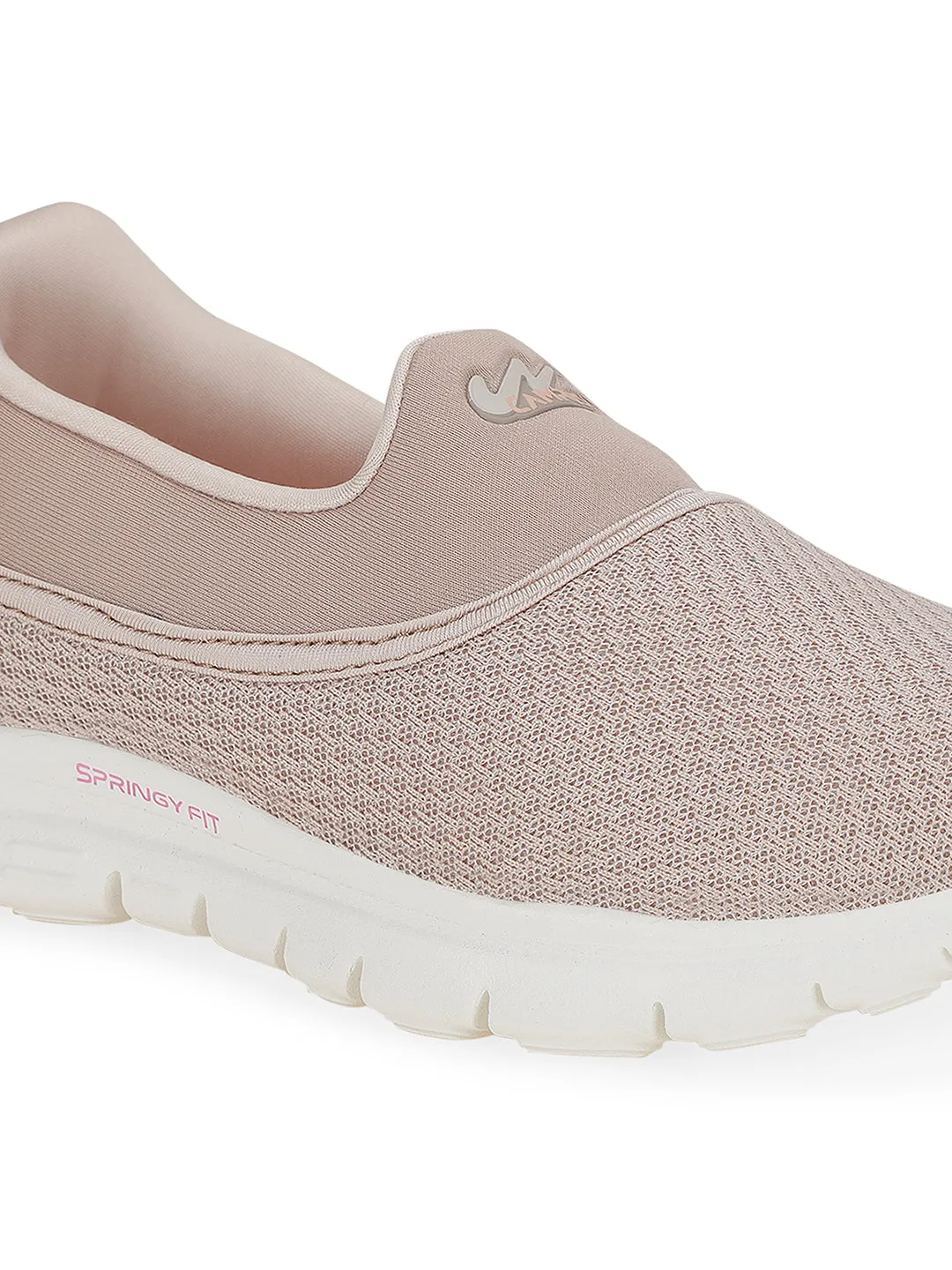 SILICO Beige Women's Walking Shoes