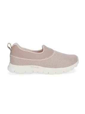 SILICO Beige Women's Walking Shoes
