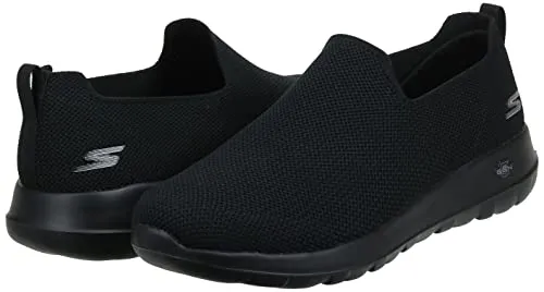 Skechers Men's Go Walk Max-Athletic Air Mesh Slip on Walkking Shoe Sneaker,Black/Black/Black,8.5 M US
